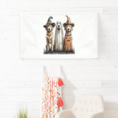 Halloween Geest Golden Retriever Hond Spandoek (Insitu)