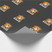 Halloween Geest Hier Voor De Boos Cadeaupapier (Hoek)