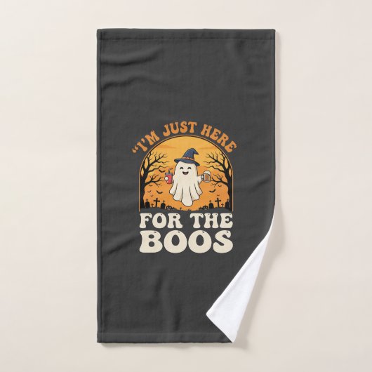Halloween Geest Hier Voor De Boos Handdoek (Handdoek)