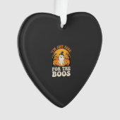 Halloween Geest Hier Voor De Boos Ornament (voorkant)