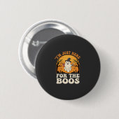 Halloween Geest Hier Voor De Boos Ronde Button 5,7 Cm (Voorkant /achterkant)