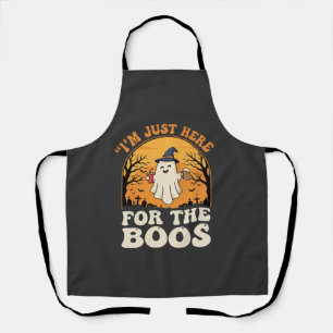 Halloween Geest Hier Voor De Boos Schort