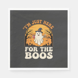 Halloween Geest Hier Voor De Boos Servet