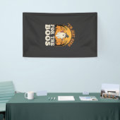 Halloween Geest Hier Voor De Boos Spandoek (Beurs)