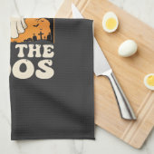 Halloween Geest Hier Voor De Boos Theedoek (Quarter Fold)
