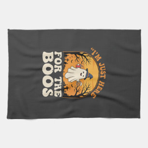 Halloween Geest Hier Voor De Boos Theedoek