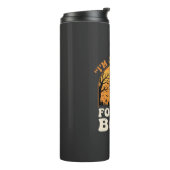 Halloween Geest Hier Voor De Boos Thermosbeker (Gedraaid links)