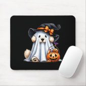 Halloween Geest Hond Muismat (Met muis)