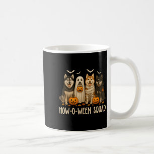 Halloween Geest Husky Hond Moeder Husky Liefhebber Koffiemok