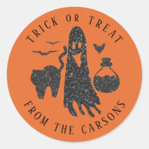 Halloween Geest Kat Vleermuizen Gif Fles Heks