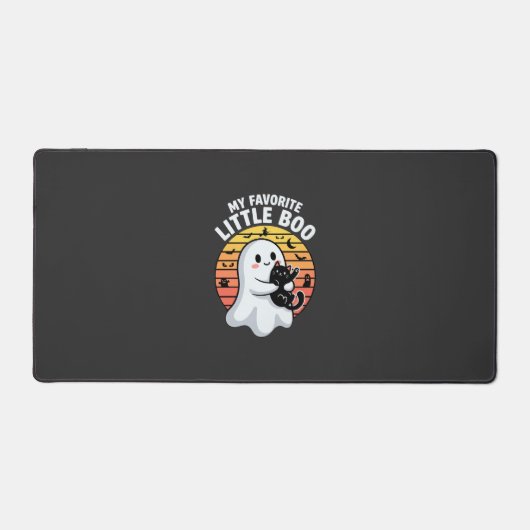 Halloween Geest Kleine Boe Kat Bureaumat (Voorkant)
