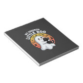 Halloween Geest Kleine Boe Kat Notitieblok (Schuin)