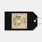 Halloween Geest Lantaarn – “Hey Boo” Cadeaulabel (Voorkant (Horizontaal))