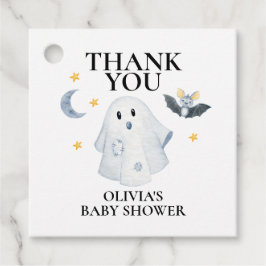 Halloween Geest Little Boo Baby Shower Favor Tags Bedankjes Labels