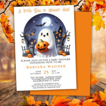 Halloween Geest Little Boo Baby Shower