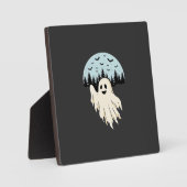 Halloween Geest Maan Bos Ontwerp_1 Fotoplaat (Voorkant)