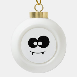 Halloween Geest Masker Keramische Bal Ornament
