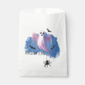 HALLOWEEN Geest Met Spin Bedankzakje (Voorkant)