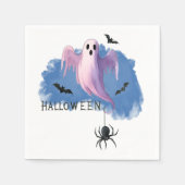 HALLOWEEN Geest Met Spin Servet (Voorkant)