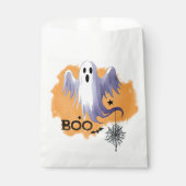 HALLOWEEN Geest Met Spinnenweb Bedankzakje (Voorkant)