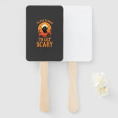 Halloween Geest Naar Het Seizoen Om Schrikbarend T Handwaaier (Voorkant en achterkant)
