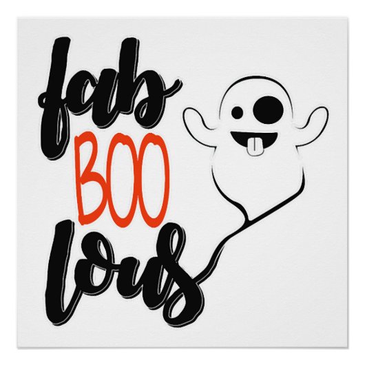 Halloween Geest Perfect Poster (Voorkant)