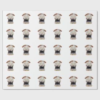 Halloween Geest Pompoen Crew Cadeaupapier