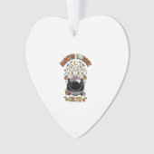 Halloween Geest Pompoen Crew Ornament (voorkant)
