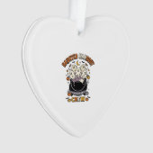 Halloween Geest Pompoen Crew Ornament (voorkant)