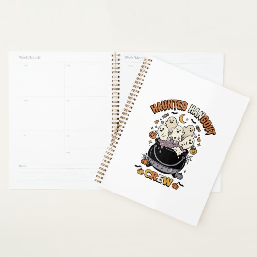 Halloween Geest Pompoen Crew Planner (Display)
