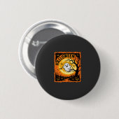 Halloween Geest Pompoen Geheime Boom Ronde Button 5,7 Cm (Voorkant /achterkant)