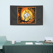 Halloween Geest Pompoen Geheime Boom Spandoek (Beurs)