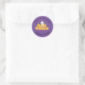 Halloween Geest Pompoen Patch Halloween Favor Ronde Sticker (Tas)