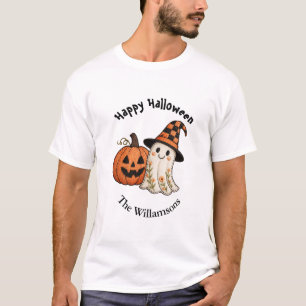 Halloween Geest Pompoen T-shirt