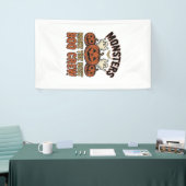 Halloween Geest Pompoen Vintage Gravure Grappige T Spandoek (Beurs)