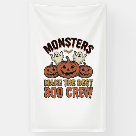 Halloween Geest Pompoen Vintage Gravure Grappige T Spandoek (Verticaal)