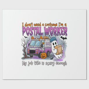 Halloween Geest,Postbode Cadeaupapier
