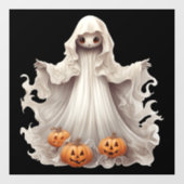 Halloween geest raamsticker (Vel)