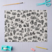 Halloween Geest Skelet Spook Toilet Tissuepapier (Craft)