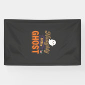Halloween Geest Stout Klein Geest Ontwerp Spandoek (Horizontaal)
