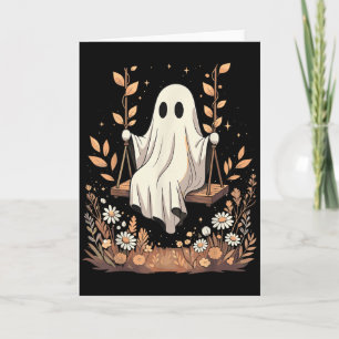 Halloween Geest Swing Fall Bloemstuk  Kaart