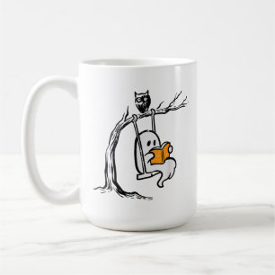 Halloween Geest Swing Lezen Koffiemok
