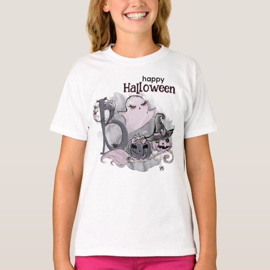 Halloween Geest T-shirt (Voorkant)