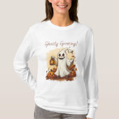 Halloween geest t-shirt (Voorkant)