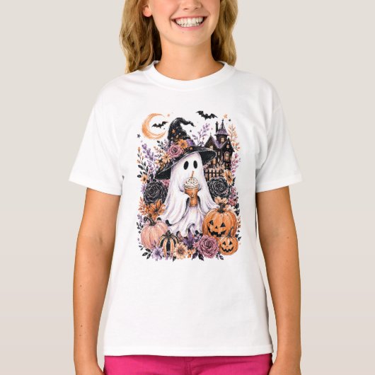 Halloween Geest T-shirt (Voorkant)
