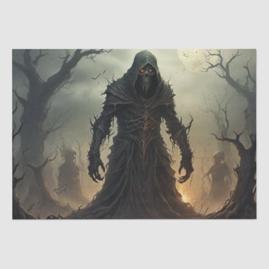 Halloween Geest Tissuepapier (Voorkant)