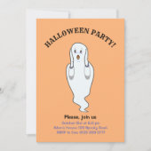 Halloween Geest Uitnodiging (Voorkant)
