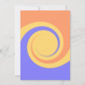 Halloween Geest Uitnodiging (Achterkant)