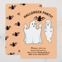 Halloween Geest Uitnodiging