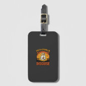 Halloween Geest Vermomming Bagagelabel (Voorkant (verticaal))